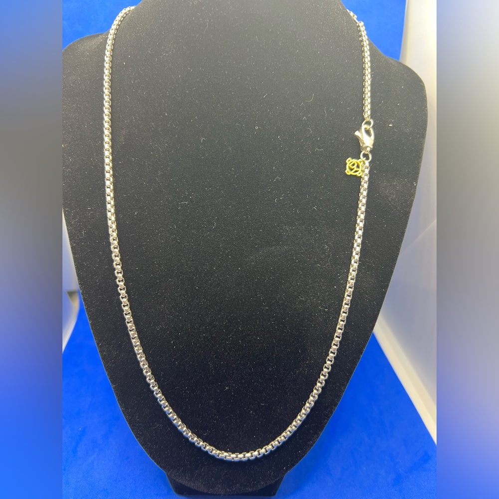 Authentic David Yurman Box Style Chain